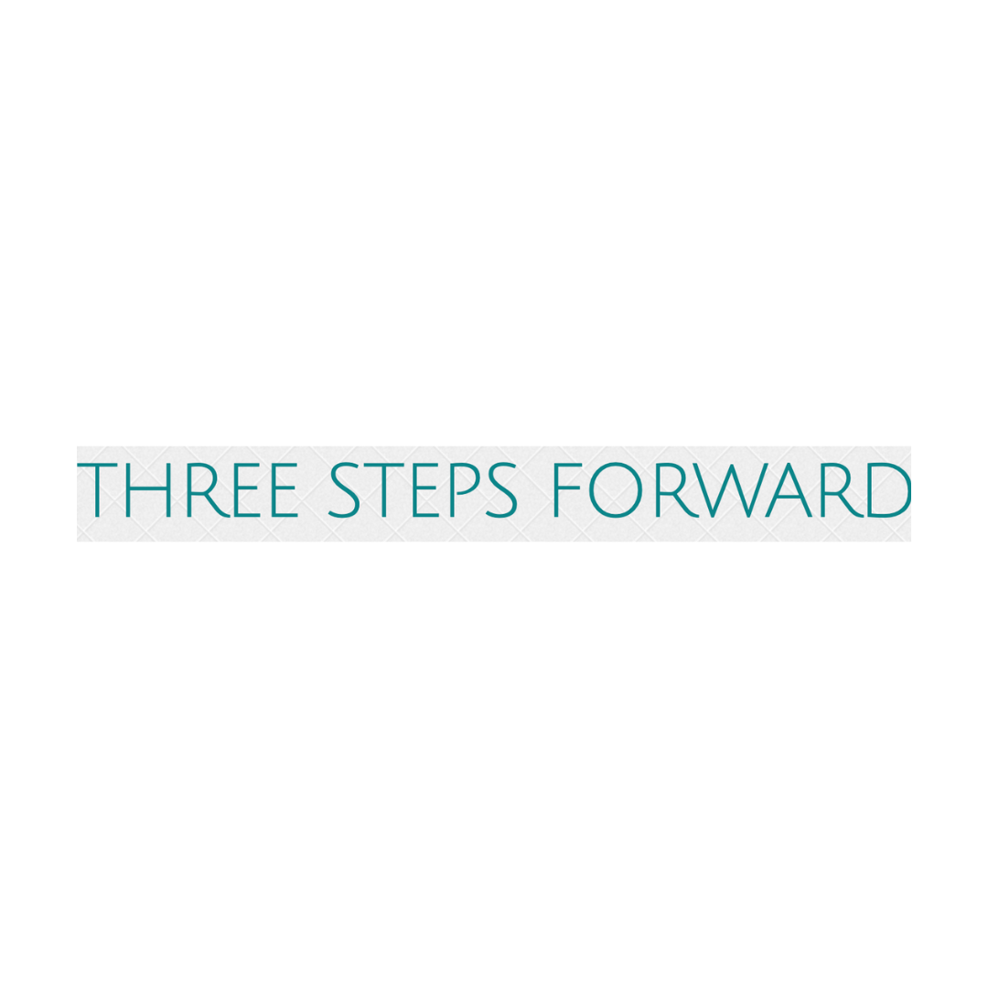 Three Steps Forward Logo