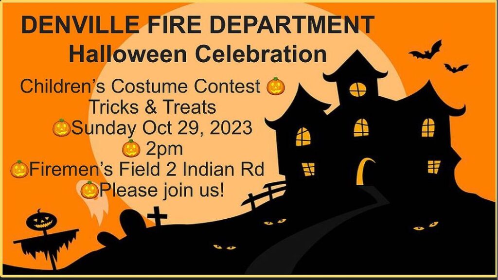 Denville Fire Department's Halloween Celebration