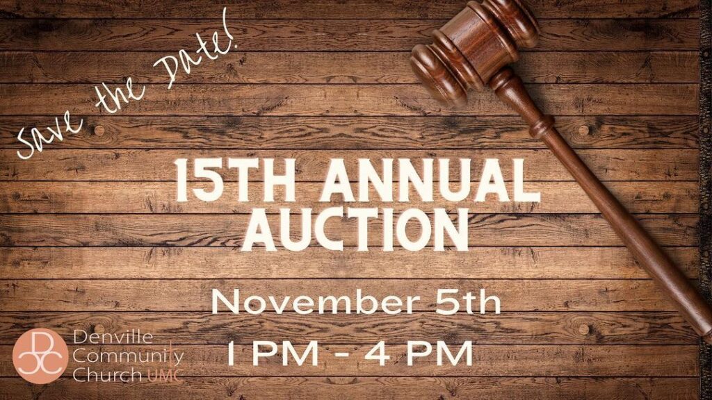 Denville Community Church's 15th Annual Auction